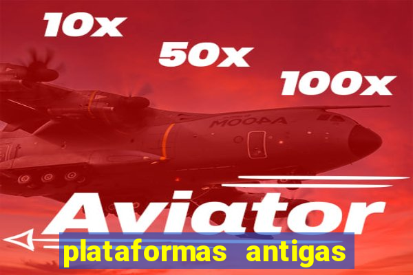 plataformas antigas de jogos